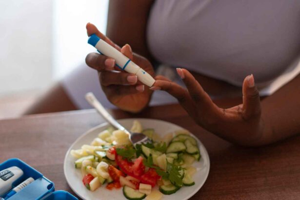 An image of a lady. good description on the article, 5 Best foods for diabetes
