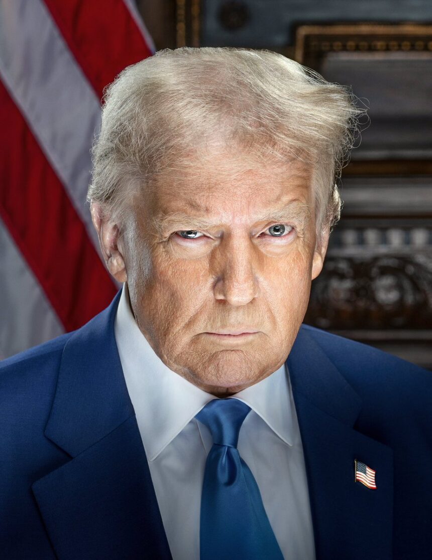 Donald Trump official Portrait