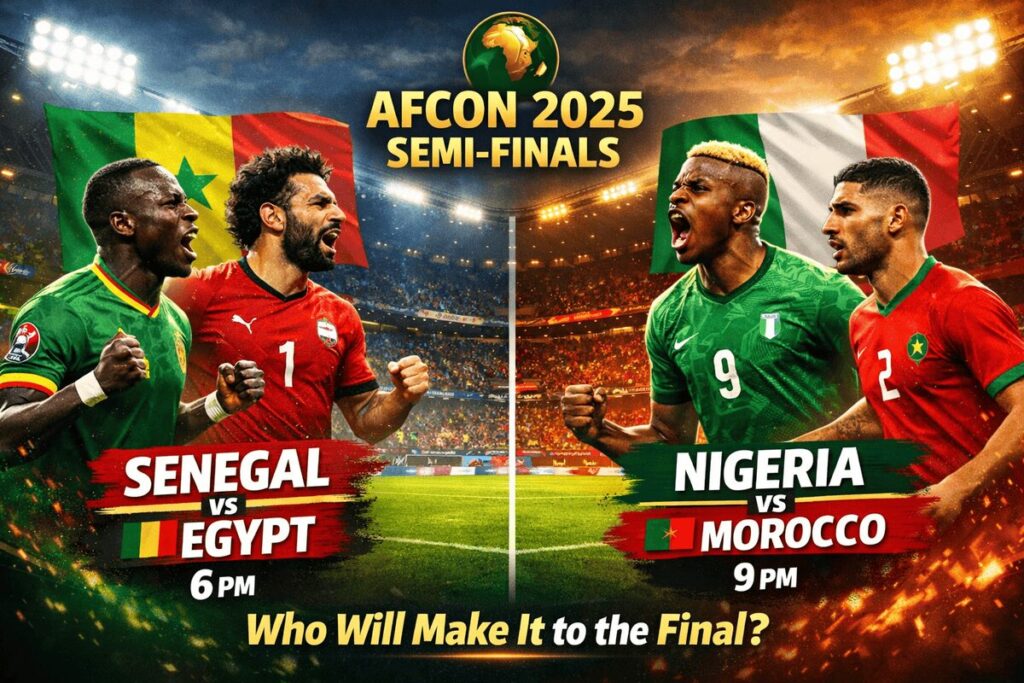 AFCON 2025 semi-finals 