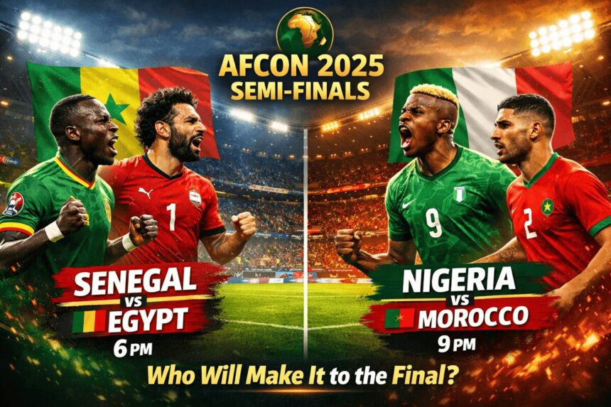 AFCON semi-finals 2025